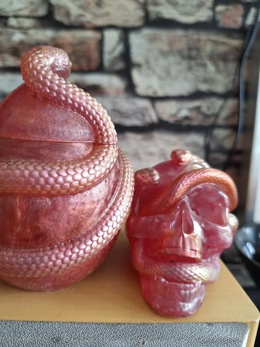 Buy & Sell Rubery Birmingham - Photos for Snake skull & egg & snake trinket box