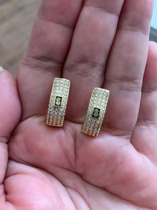 Buy & Sell Leicester Leicestershire - Photos for Beautiful earrings new 14ct gold plated
