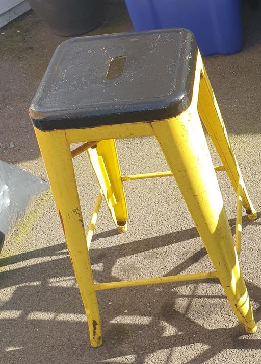 Buy & Sell Pensnett Dudley - Photos for Vintage Metal Engineering Stool, 26 inch High