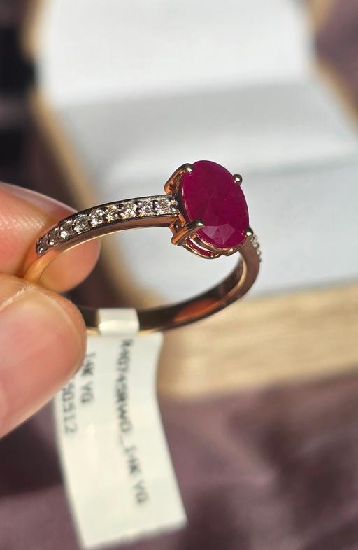 Buy & Sell Burwood Park Elmbridge - Photos for HRD Certified 14ct 1.38ct Natural Ruby &