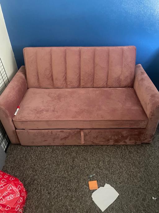 Buy & Sell Great Barr Birmingham - Photos for Velvet sofa bed