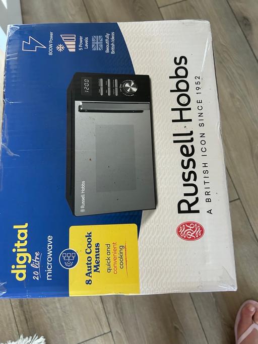 Buy & Sell Yardley Wood Birmingham - Photos for Brand New Black Russell Hobbs Microwave