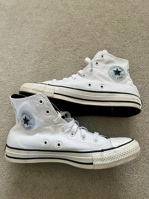 Buy & Sell Whittington Lichfield - Photos for White converse All Star, Size 4.5