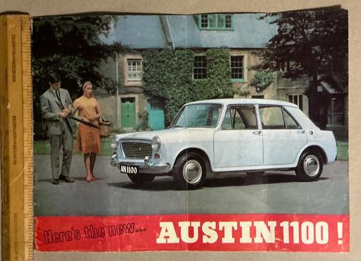 Vehicles Melton Mowbray Melton - Photos for Rare Austin 1100 Original Car Sales Brochure