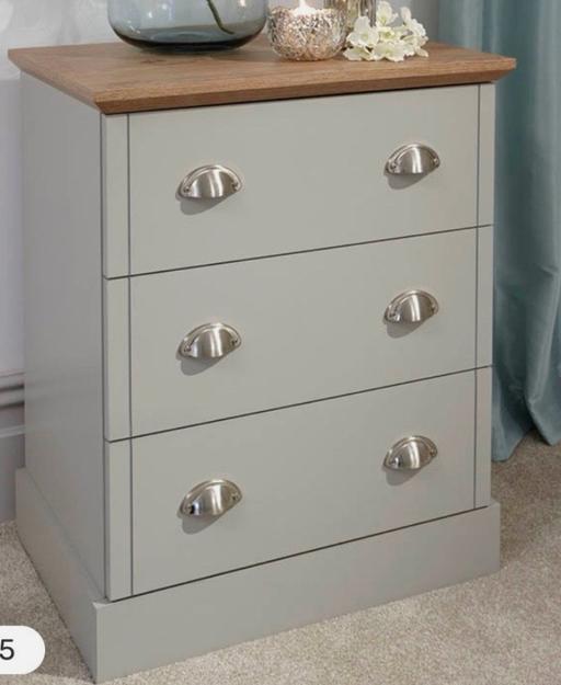 Buy & Sell Kingston-on-Soar Rushcliffe - Photos for GFW Kendal 3 Draw Chest of Drawers RRP80