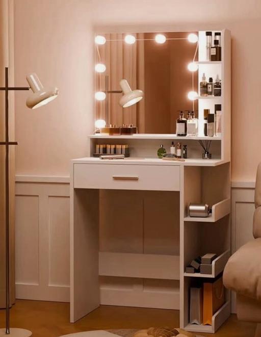 Buy & Sell Kingston-on-Soar Rushcliffe - Photos for Mondeer Dressing Table. LED Mirror. RRP149