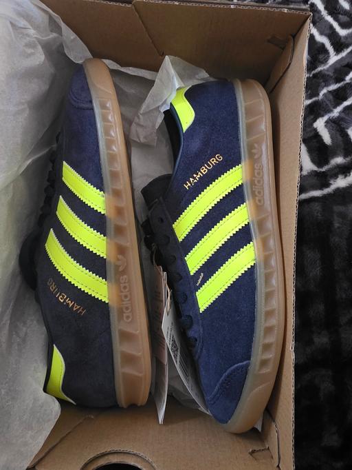 Buy & Sell New Lodge Barnsley - Photos for Adidas Hamburg Unisex Navy Blue UK4.5 *BNWT