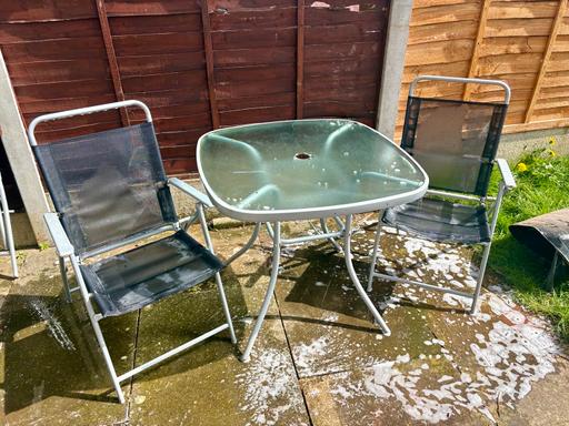 Buy & Sell Stirchley Telford and Wrekin - Photos for Garden table and 2 chairs