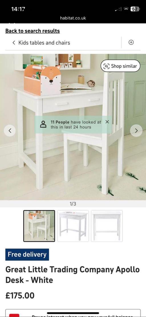 Buy & Sell Mossley Hill Liverpool - Photos for Great Little Trading Company desk and chair