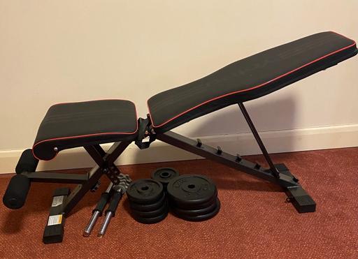 Buy & Sell Wednesbury Sandwell - Photos for Foldable weight bench & 37KG dumbbell set