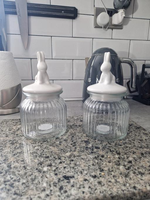 Buy & Sell Longley Sheffield - Photos for 2 new glass storage jars