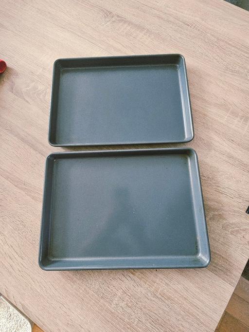 Buy & Sell Newton Doncaster - Photos for 2 heavy duty oven trays, size 13x9 inches
