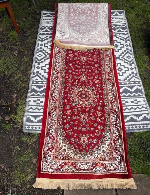 Buy & Sell Ponders End North London - Photos for 3x Marjan Thick Heavy Persian Runners Rug Red