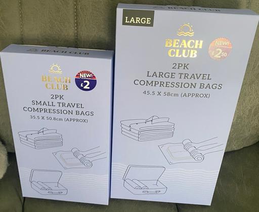Buy & Sell Camp Hill Birmingham - Photos for 2pk travel compression bags 