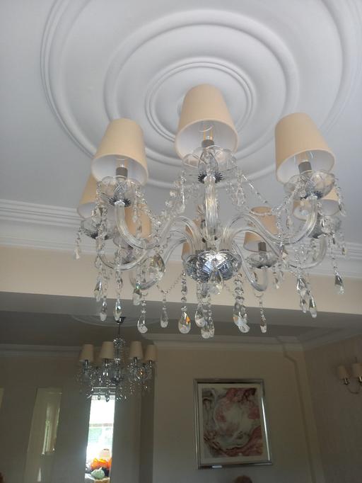 Buy & Sell Walton Hill Bromsgrove - Photos for chandeliers x 2