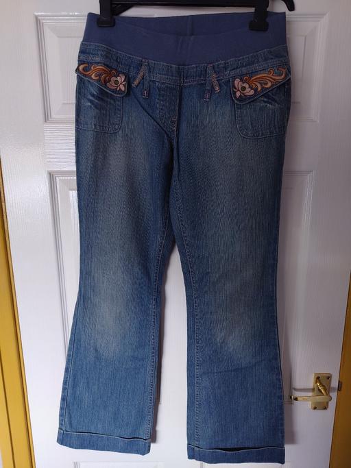Buy & Sell Woodthorpe Charnwood - Photos for Women's elasticated maternity jeans size 8