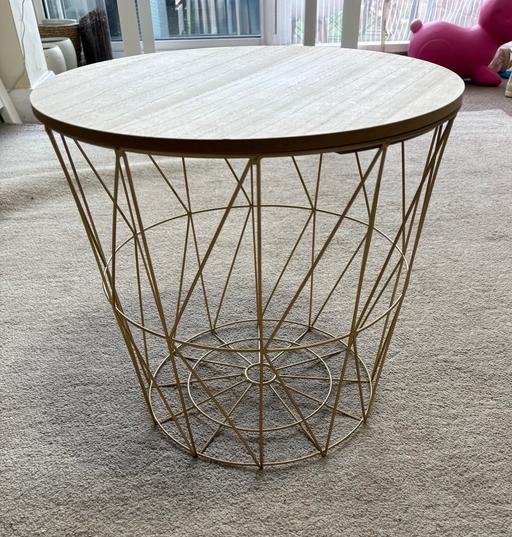 Buy & Sell Bowes Park North London - Photos for Basket Side Table