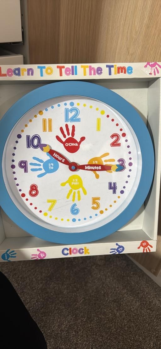 Buy & Sell Kitts Green Birmingham - Photos for Children's 'learn to tell the time' clock