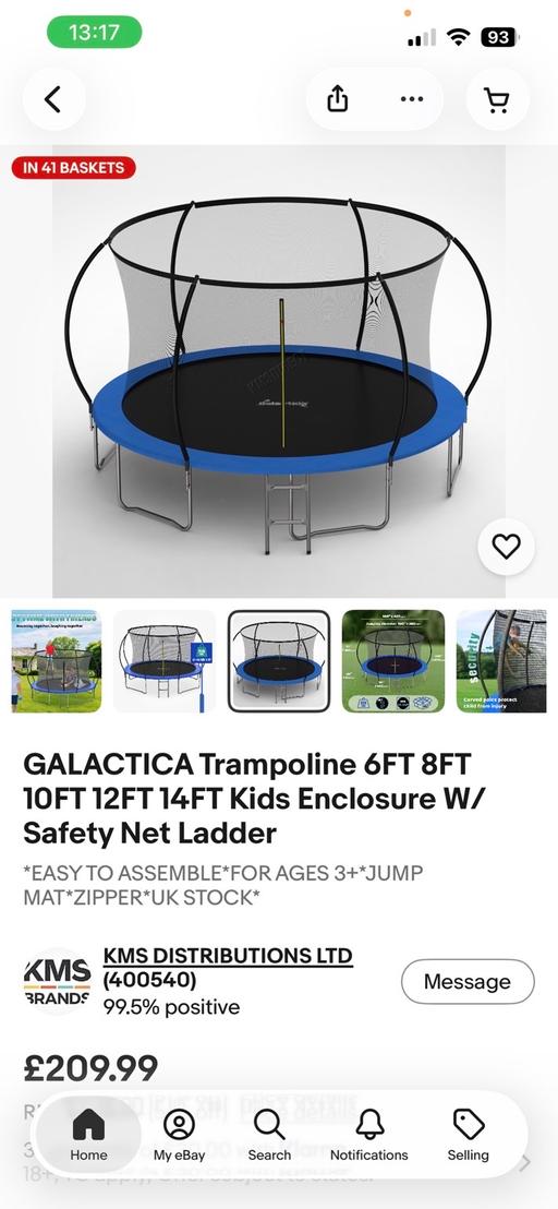 Buy & Sell Liverpool Sefton - Photos for 14ft trampoline brand new in box