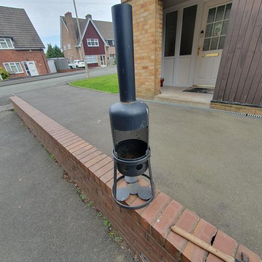 Buy & Sell Pensnett Dudley - Photos for Heavy Wrought Iron Garden Burner , 38 inch