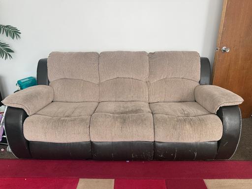 Buy & Sell Manor Park East London - Photos for recliner sofas 3+2+1+1
