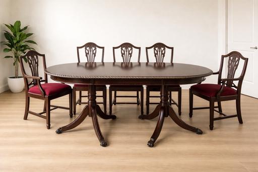 Buy & Sell Manor Park East London - Photos for dinning table with 6 cgairs