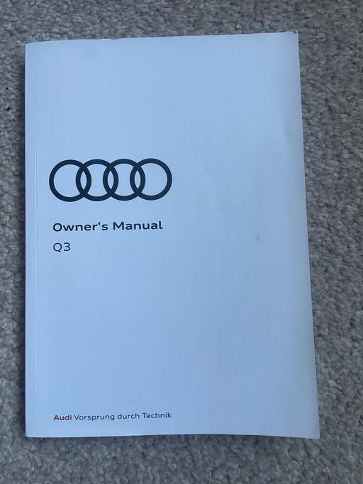 Vehicles Ynysddu Caerphilly - Wales - Photos for Audi Q3 2020 onwards owners manual