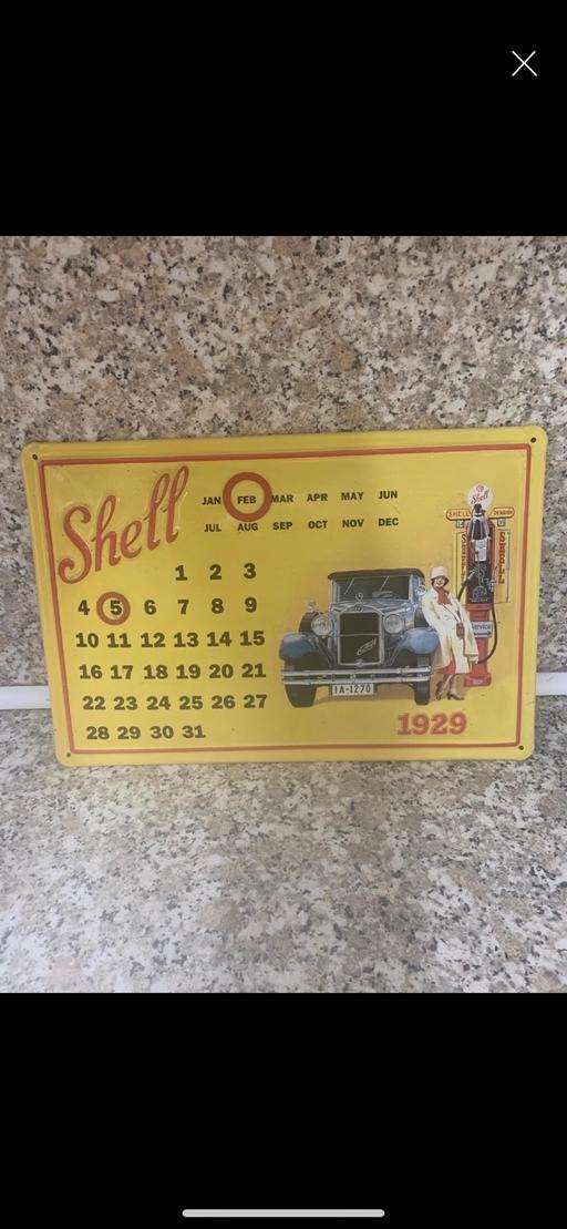 Buy & Sell Wednesbury Sandwell - Photos for Calendar enamel retro❤️