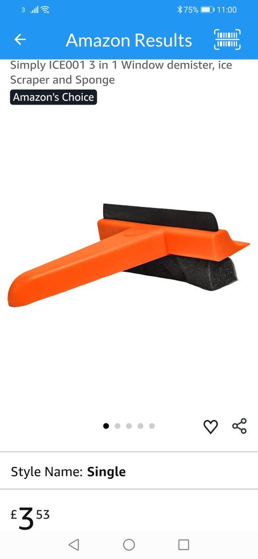 Buy & Sell Heath Town Wolverhampton - Photos for New 3 in 1 ice scraper