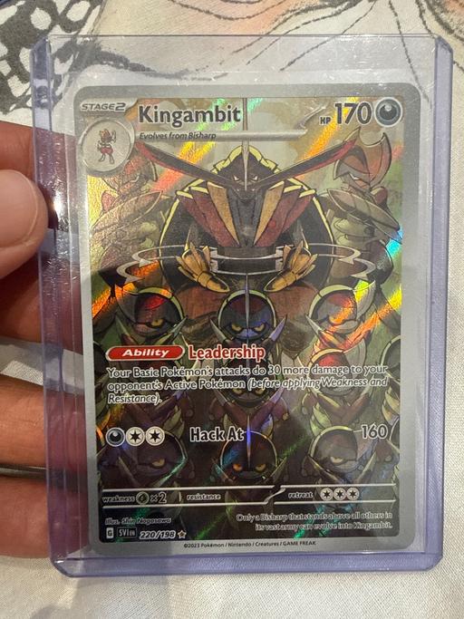 Buy & Sell Hoxton North London - Photos for Kingambit 220/198 Pokemon card