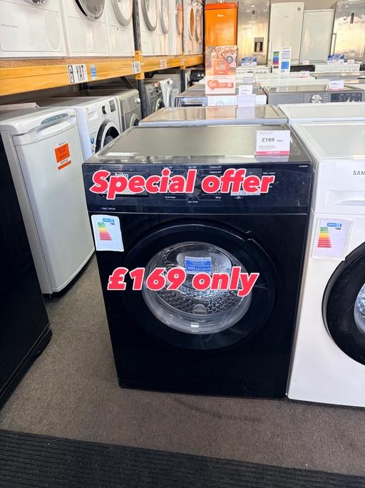 Buy & Sell Lyng Sandwell - Photos for *3 months warranty* black washing machine