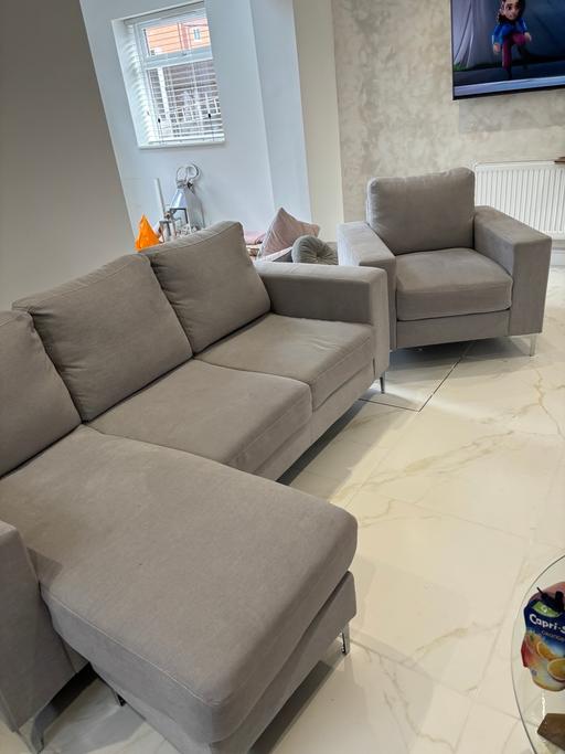 Buy & Sell Kingswinford Dudley - Photos for Grey Sofa Set