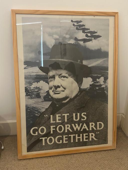 Buy & Sell Bow East London - Photos for WW2 poster from Churchill War Rooms