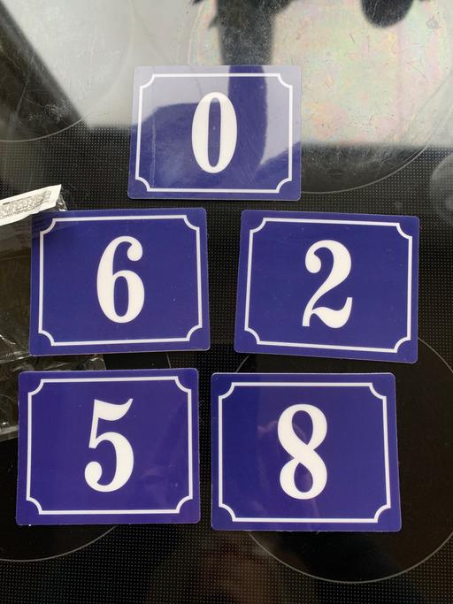 Buy & Sell Birchills Walsall - Photos for Pack of stick on numbers