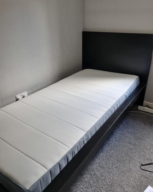 Buy & Sell Walton-Le-Dale South Ribble - Photos for Ikea Malm Bedframe with Verteroy Mattress