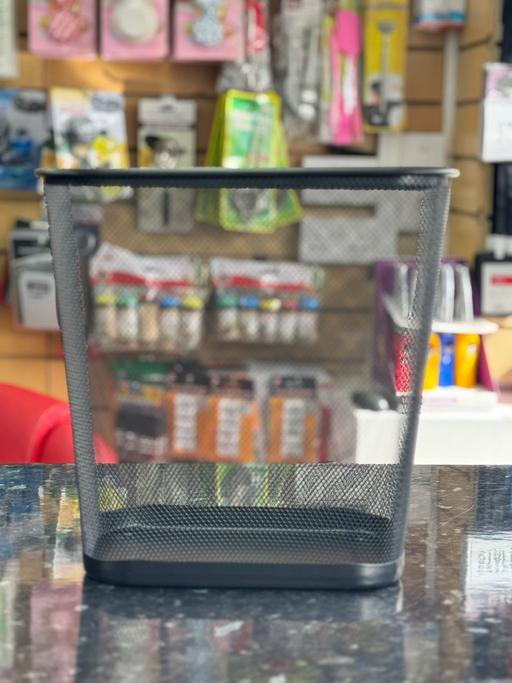 Buy & Sell Yardley Birmingham - Photos for Metal Mesh basket Black Office & Home Bin