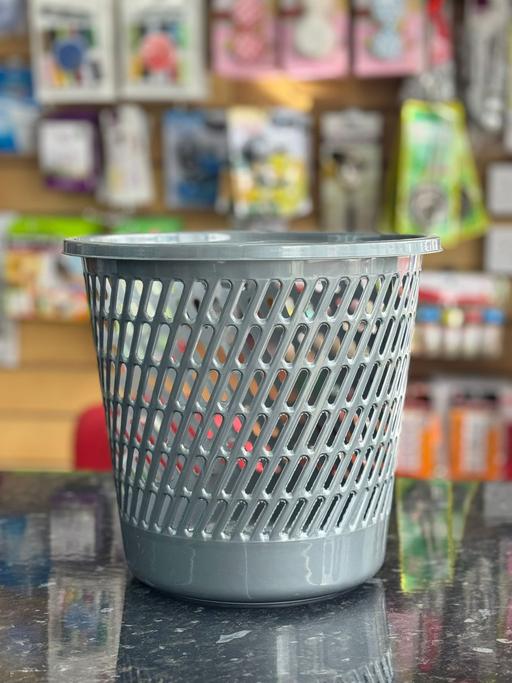 Buy & Sell Yardley Birmingham - Photos for Plastic basket – Grey Lattice‑Design Bin