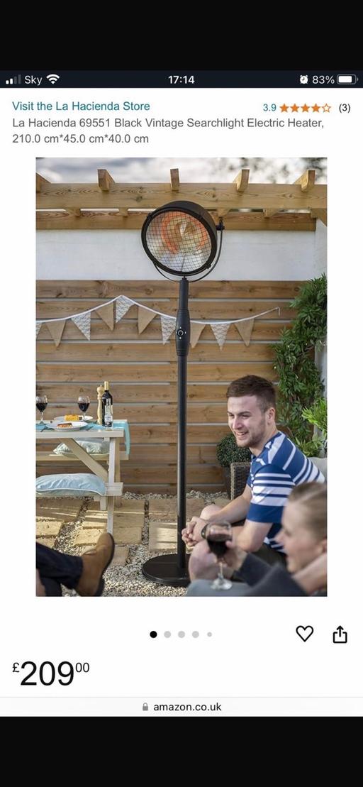 Buy & Sell Princes End Sandwell - Photos for Patio electric heater new