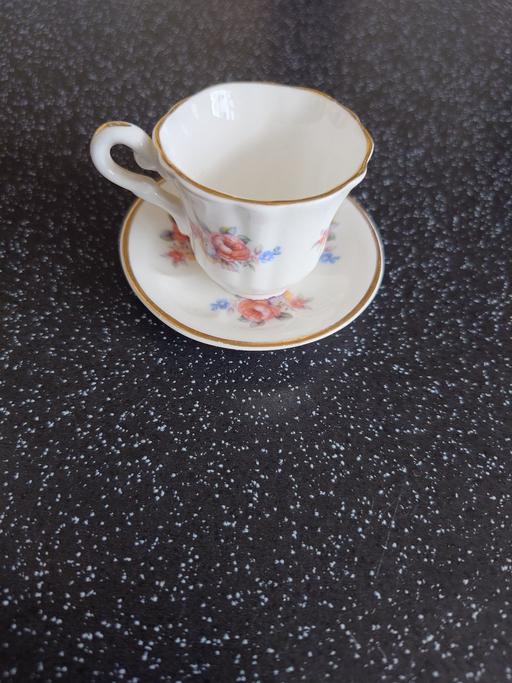 Buy & Sell Woodthorpe Charnwood - Photos for Rosedale bone china miniature cup and saucer