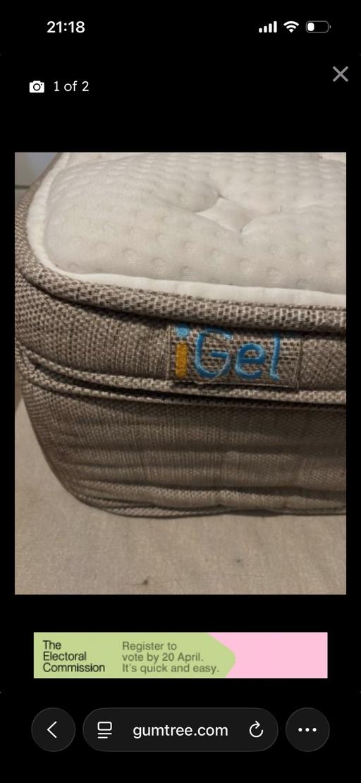 Buy & Sell Alverstoke Gosport - Photos for Double mattress