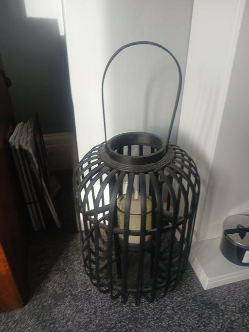Buy & Sell Penn Wolverhampton - Photos for Large black wicker lantern