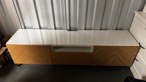 Buy & Sell Rowley Regis Sandwell - Photos for IKEA Besta TV Stand/Bench with glass topper