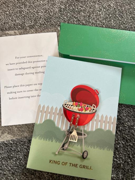 courses Dovecot Knowsley - Photos for 3D Father’s Day card. Barbecue design.