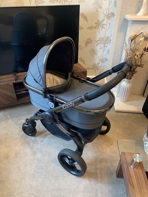 Buy & Sell Bushbury Wolverhampton - Photos for Icandy pushchair/ stroller blue/grey