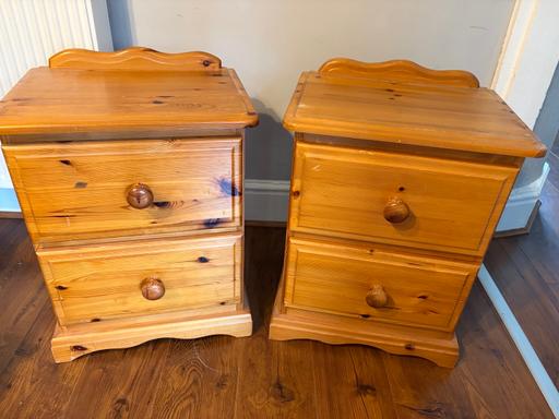 Buy & Sell Sandfield Park Liverpool - Photos for Solid pine bedside units
