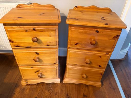 Buy & Sell Sandfield Park Liverpool - Photos for Large solid pine bedsides