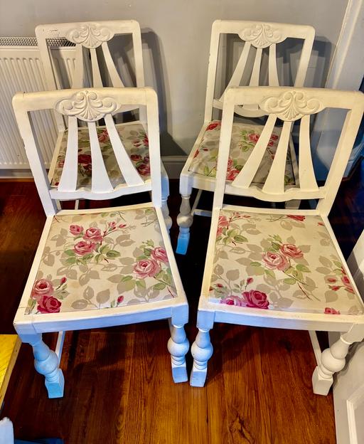 Buy & Sell Sandfield Park Liverpool - Photos for Set 4 upcycled vintage chairs