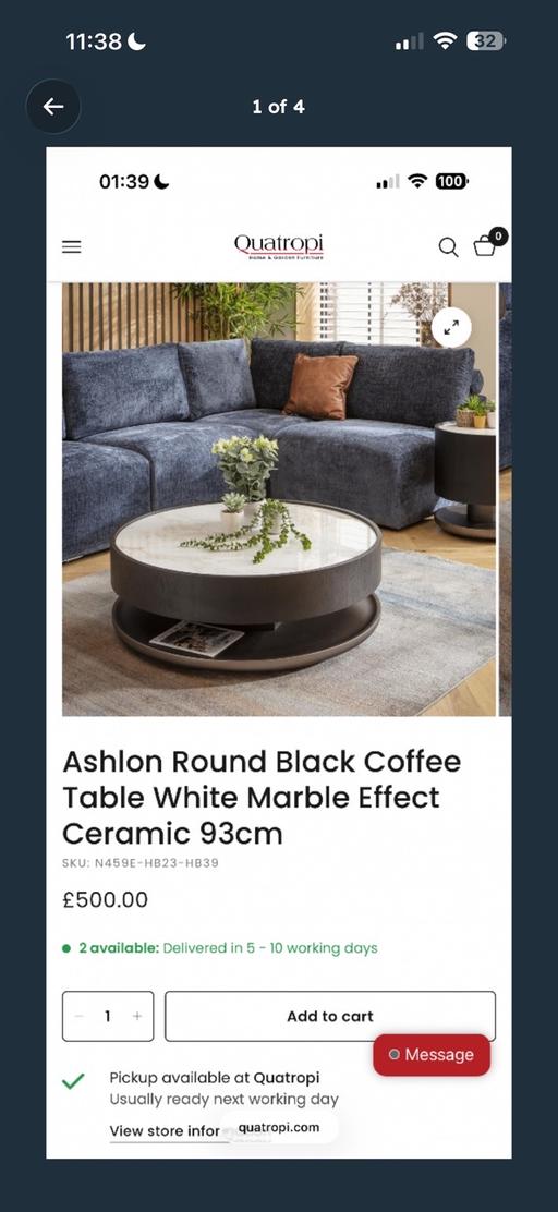 Buy & Sell Bierley Bradford - Photos for Coffee Table - Pristine condition