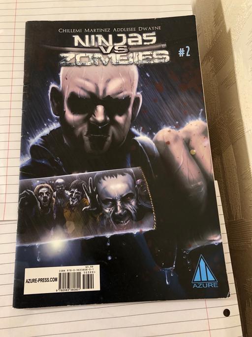 Buy & Sell Bamber Bridge South Ribble - Photos for Ninjas Vs Zombies - #2 - Comic Book