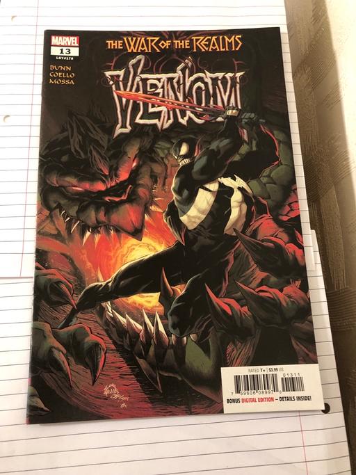 Buy & Sell Bamber Bridge South Ribble - Photos for Venom - War of the Realms - Comic Book